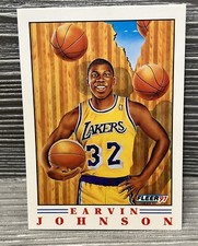 1991-92 Fleer Basketball Pro-Visions Magic Johnson #6 of 6 Los Angeles Lakers