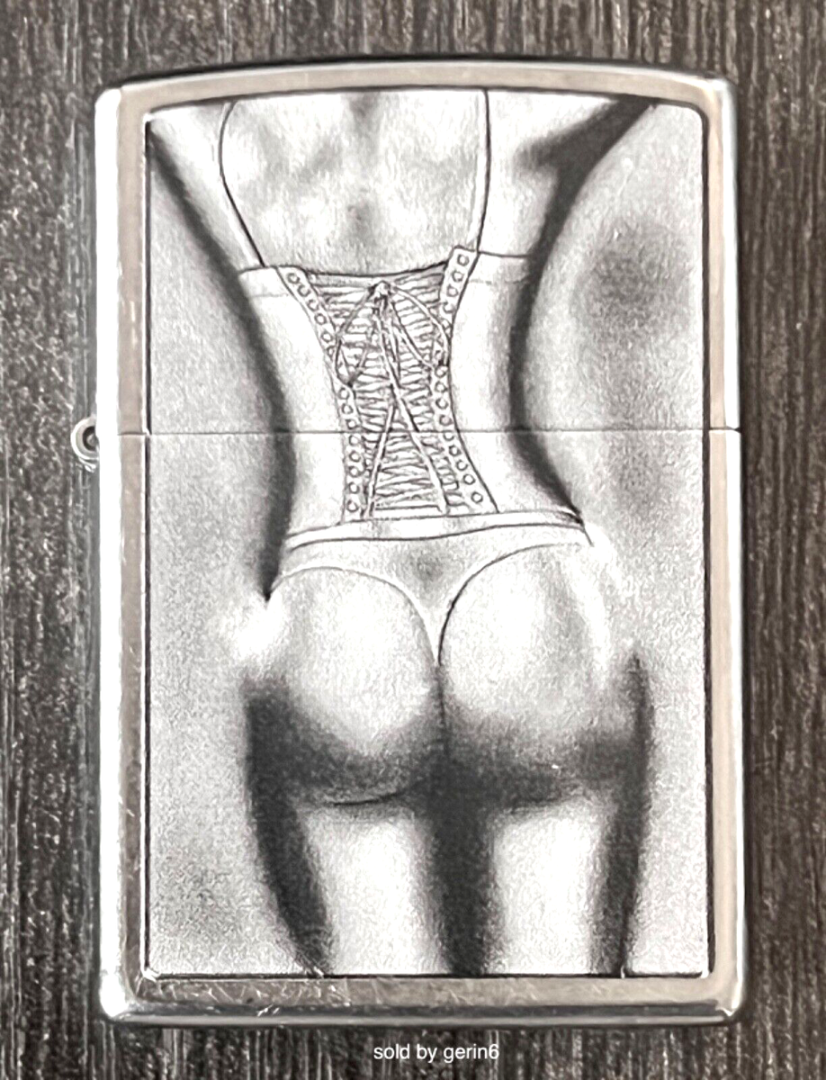Zippo Windproof Sexy Lingerie Model Lighter, Woman in Lingerie