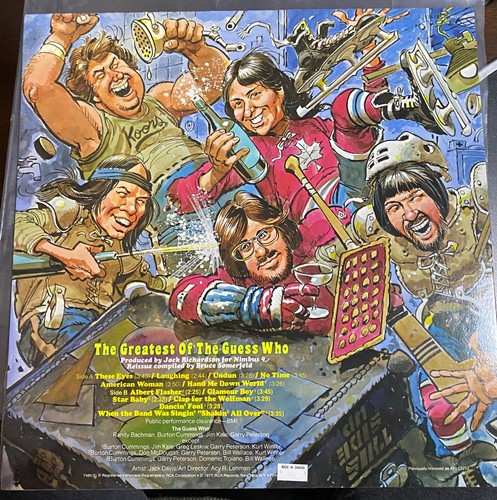 THE GUESS WHO: The Very Best Of The Guess Who 1977 (Vinyl, Album, LP, Comp, RE) - Picture 2 of 7
