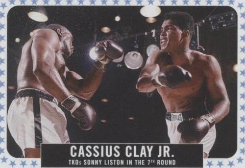 2021 Topps Muhammad Ali The People's Champ Collection - Cassius Clay Jr. Muhammad Ali Sonny Liston #8