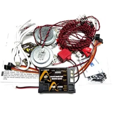 GT Power RC Airplane Aircraft Simulated Sounds Light System 19 groups of sound