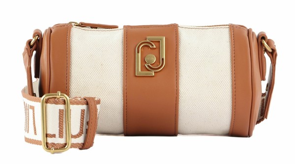 Liu Jo Riflessiva Crossbody S UmhäNgetasche Tasche Deer Beige Braun Neu-image