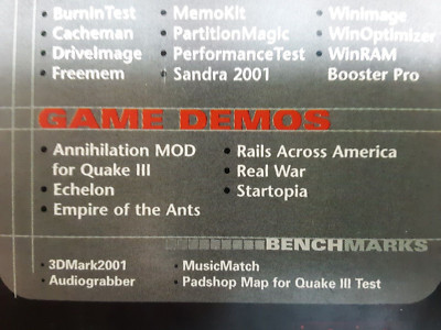 Annihilation MOD, Echelon, Startopia game demo Maximum CD Aug 2001 FREE SHIPPING