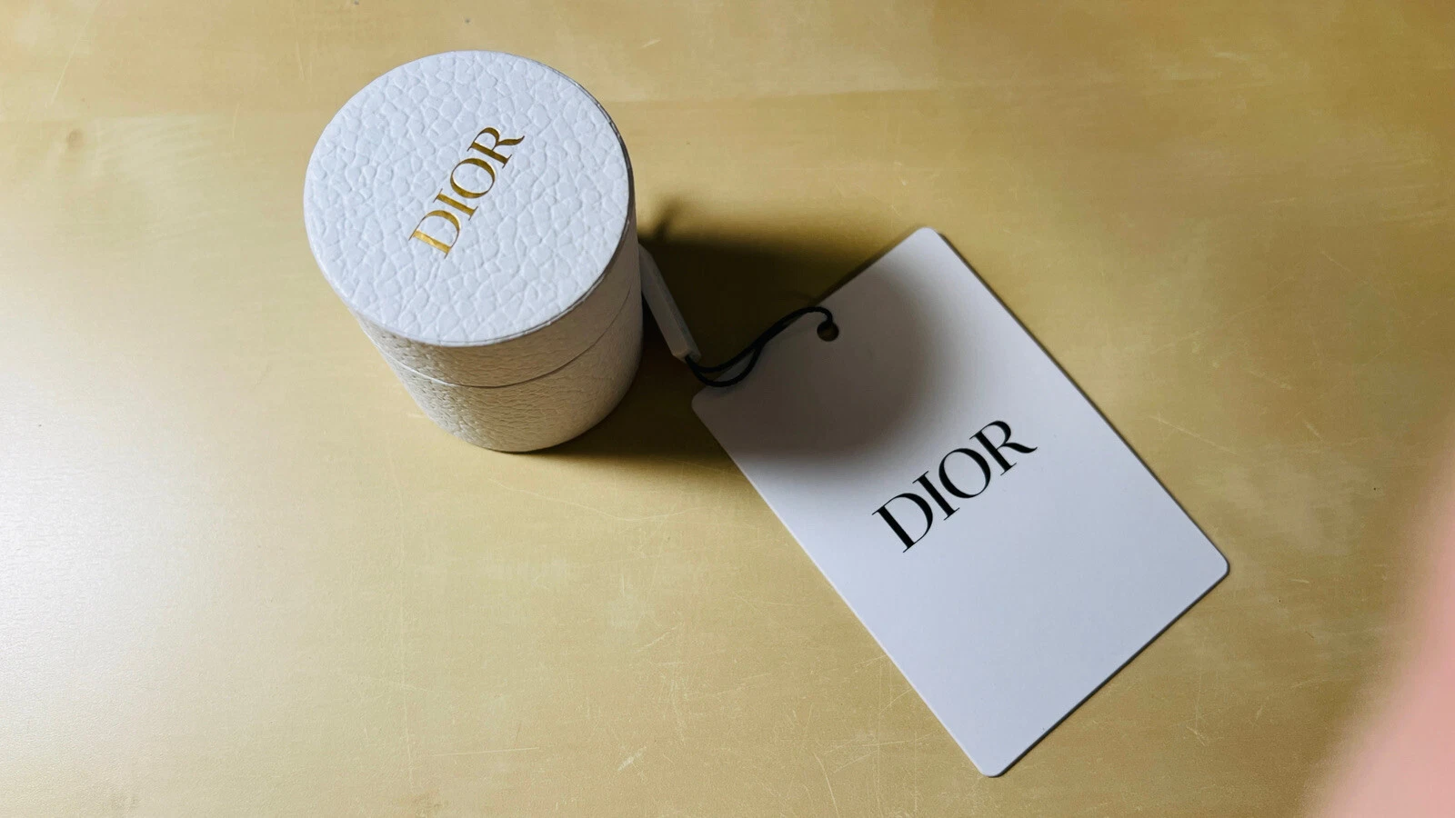 Écharpe mitzah en soie Christian Dior pour sac à main, poignet ou cou dans sa boîte d'origine