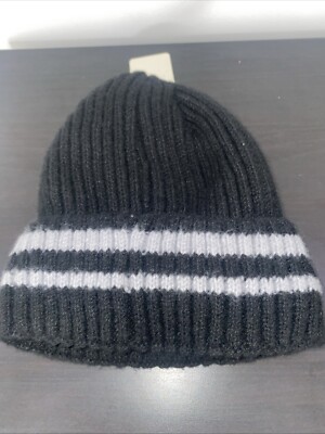 THICK Ribbed Beanie Knit Ski Cap Skull Hat Warm Solid Color Winter Cuff Blank