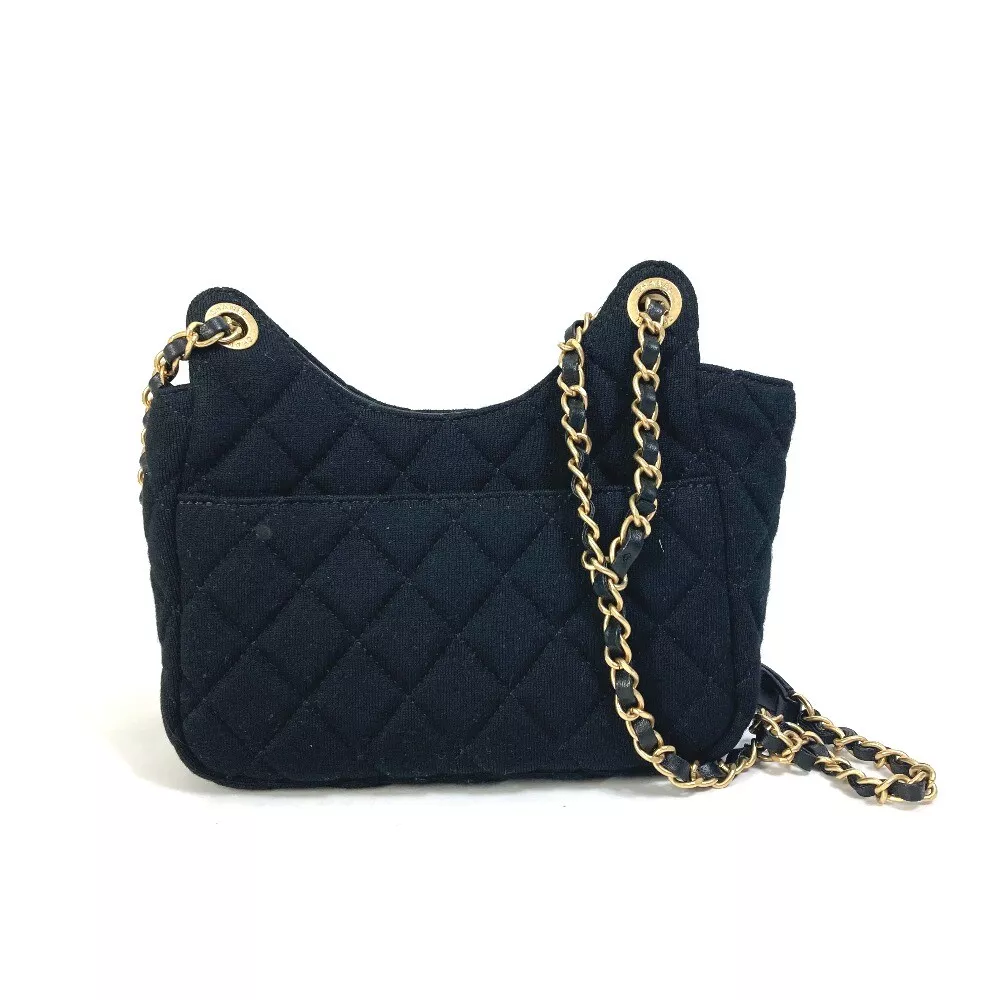 Used Black Chanel Vintage Black Beige Leather Jacket Shoulder Bag Limited  Edition Houston,TX