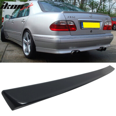 #ad Fits 95 01 Benz E Class W210 Sedan ABT Style Unpainted Rear Trunk Spoiler ABS $69.99