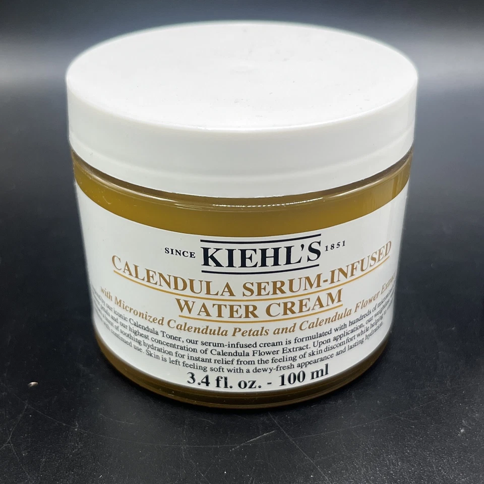 Crema de agua con infusión de suero de caléndula Kiehl's ~ 1,7 oz líquida o 3,4 oz líquida Foto 2 de 4