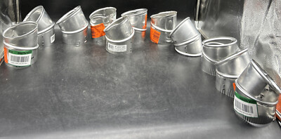 Everbilt 4 in. Aluminum Elbows & Pieces ( Lot OF 11)