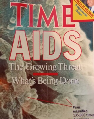 5 AUGUST 1985 TIME MAGAZINE - AIDS WHAT'S BEING DONE COVER LGBTQI ITEMS ...