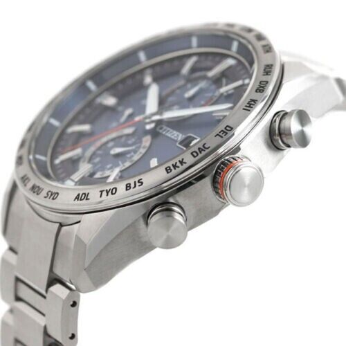 Citizen Attesa AT8181-63L Eco-Drive Radio Titanium Men`s Citizen Attesa AT8181-63L Eco-Drive Radio Titanium Men`s