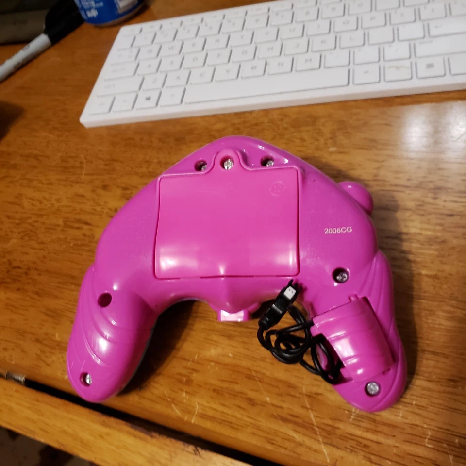 Barbie hoverboard DLV45T 2.4 GHz Pink Blue Remote control only Light Tested ONLY - Image 2 of 4