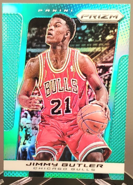 Jimmy Butler 2013 Prizm Green Refractor. 2ND Year! Golden State Warrior