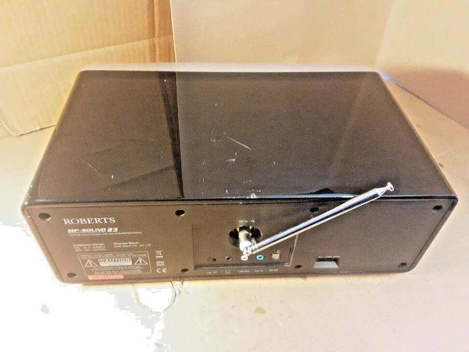 Sistema de sonido Roberts mp-23 CD/DAP FM RDS/MW/MP3/WMA, SIN CONTROL REMOTO Foto 4 de 4