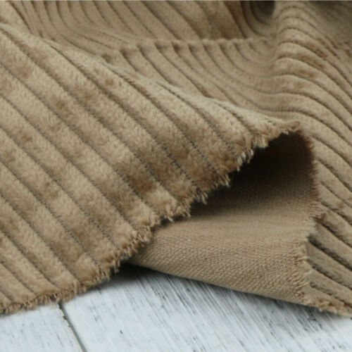 Wales Corduroy Fabric Cotton Thick Warm Jacket Trousers Cloth Material By Metre - Afbeelding 1 van 24