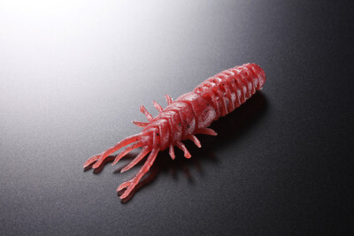 Jackall Wamwam 48 Soft Plastic Worm Lure - 1.9 Inch High-Specific Gravity Bait For Bass Fishing (5-Pack, Red Color) - View #6
