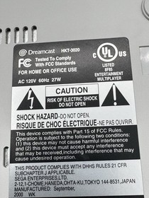 Sega Dreamcast HKT-3020 Console Complete In Box CIB Tested