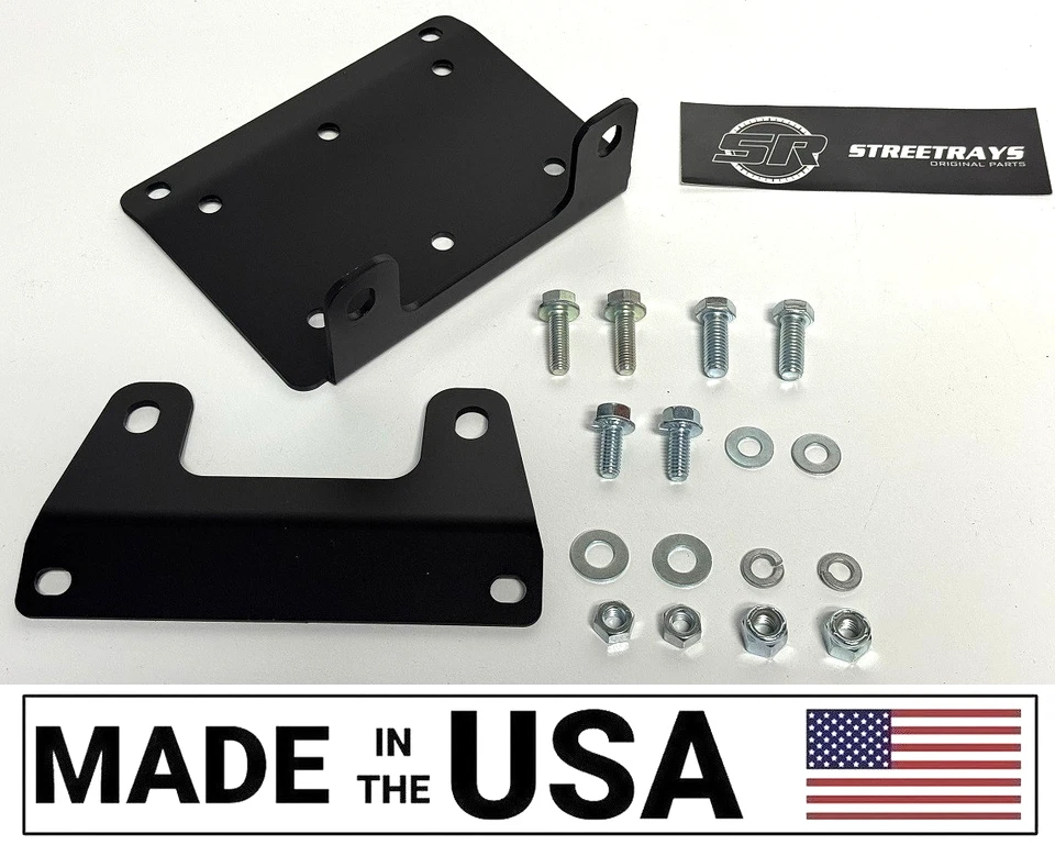 [SR] Arctic Cat Textron 16-24 Alterra 400 450 500 ATV WINCH MOUNT BRACKET PLATE - Image 2 of 4