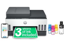 HP Smart Tank 7305 Colour All In One Printer Wireless Refillable Ink A4 Office