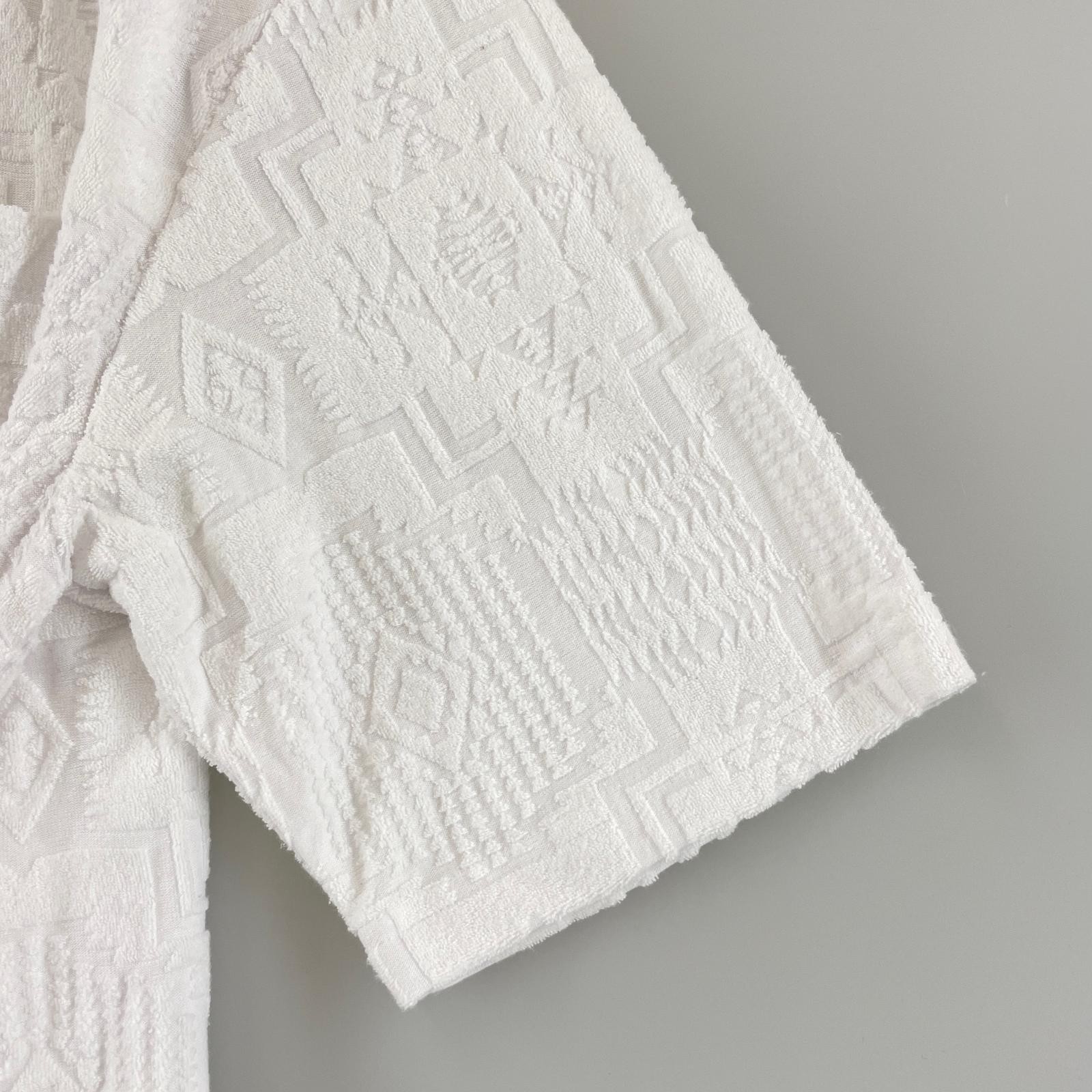 PENDLETON native pattern Short sleeve T-shirt whi… - image 4