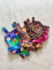 Vintage 90s Baby Swimwear, Lot, Swimsuit, Neon, 12 Months Kids, The Limited