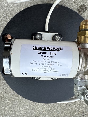 Reverso GP 301 24v Pump Marine Gear Used Tested Oil