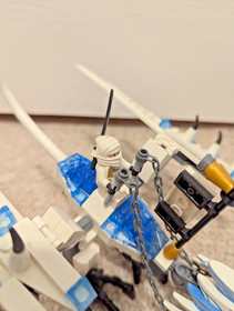 LEGO Ninjago Ice Dragon Attack Jay's Storm Fighter Kai's Blade 2260 9442 9441