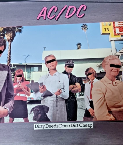 AC/DC DIRTY DEEDS DONE DIRT CHEAP VG+ Atlantic SD 16033 - product listing photo