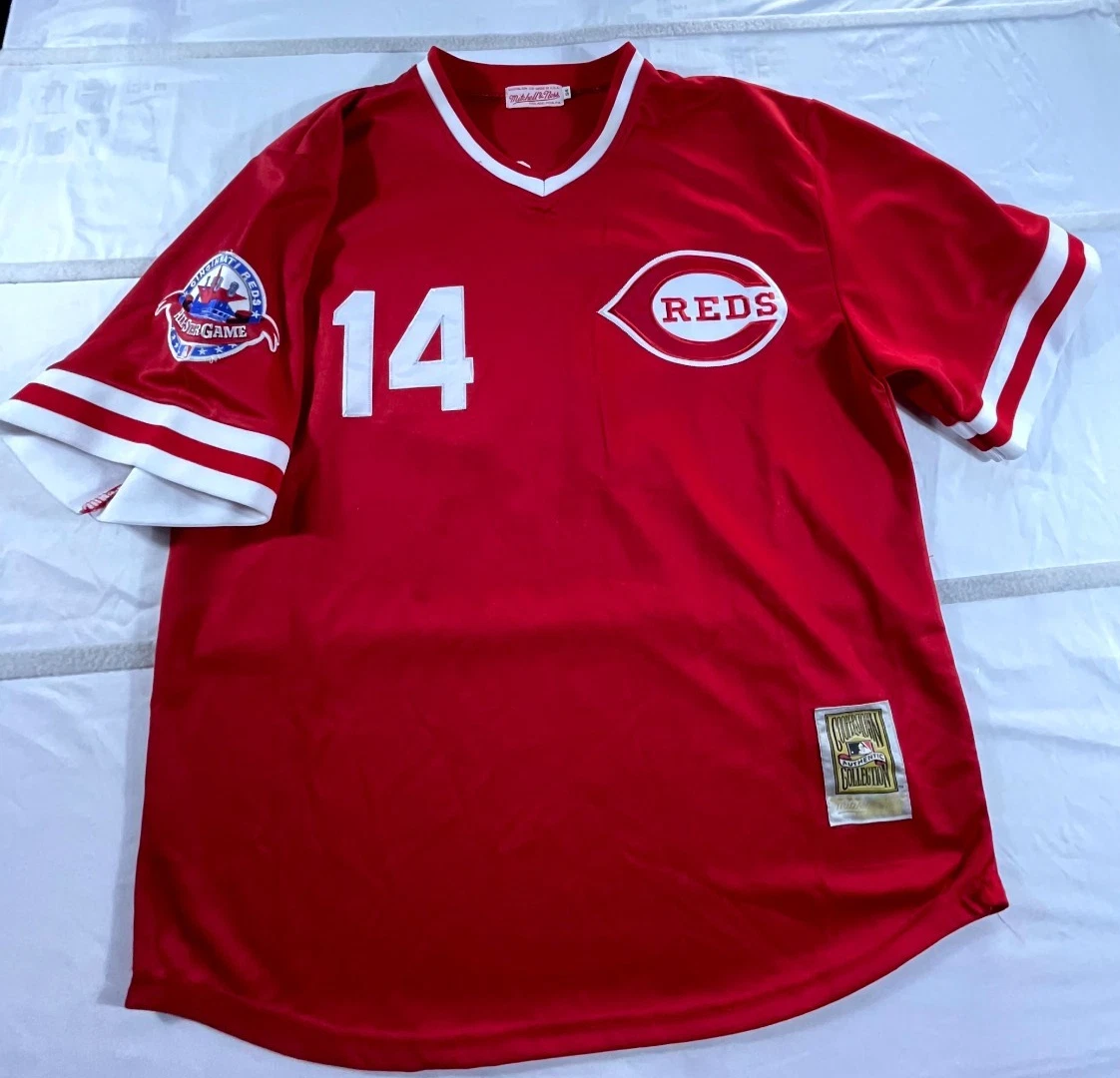 Maillot Mitchell & Ness Cincinnati Reds #30 Ken Griffey Jr – Noir – Taille S – Neuf