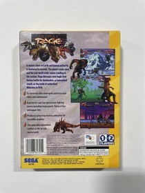 Primal Rage 32x Sega Genesis Video Game CIB Rare HTF Time Warner 1994