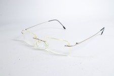 Sonstige Brillen Spex4less Unisex Grau Randlos Titan Eyewear Brille Brillengestell