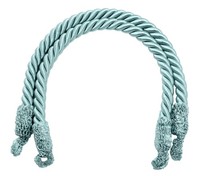 "DÉCopro 24\" Dekorativer Seil-Quaste, Farbe Nr. 9535 - Seaside Blue [Set Mit 10]"