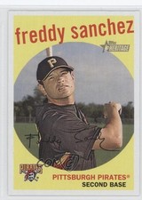 2008 Topps Heritage Black Back Freddy Sanchez #415 0a1
