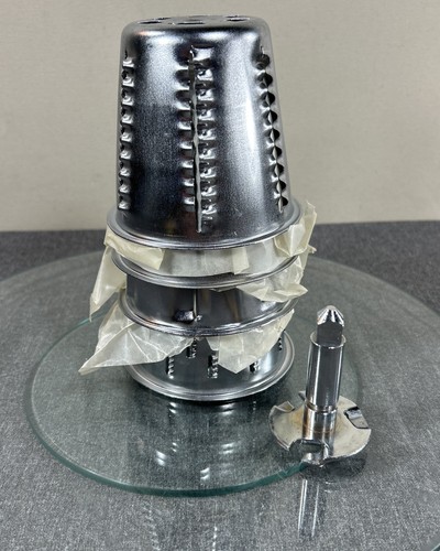 Kitchenaid Plastic Rotor KitchenAid Mixer RVSA Rotor Slicer Shredder REPLACEMENT 4 Cones & Shaft ...
