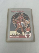 NBA Hoops 1990-91 Craig Hodges #64 Chicago Bulls Basketball Card