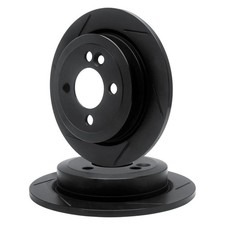 For Ford EcoSport 2018-2022 R1 Concepts WCPN1-54196 Slotted Rear Brake Rotor Set