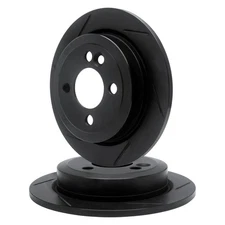 For Ford EcoSport 2018-2022 R1 Concepts WCPN1-54196 Slotted Rear Brake Rotor Set