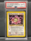 TEAM ROCKET'S MEOWTH - PSA 10 - WOTC BLACK STAR PROMO VINTAGE POKEMON CARD #18