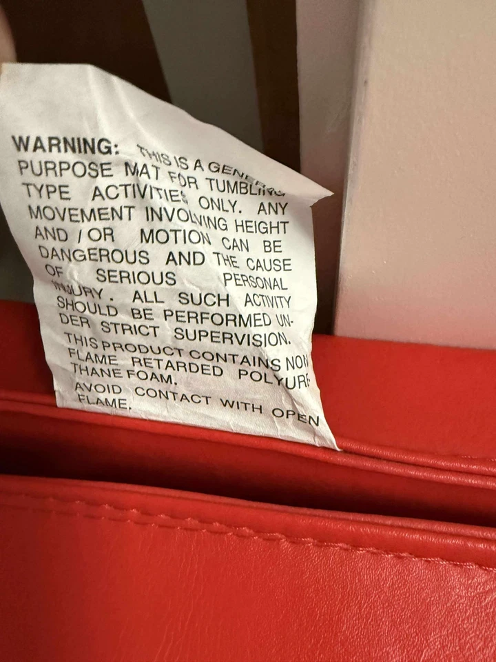 Supreme Everlast Estera de Ejercicio Plegable Estera de Gimnasio Roja FW17  Foto 3 de 4