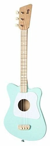 Loog Mini Acoustic Guitar 3-String Guitar, Designed for Children Green LGMIG NEW