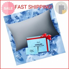 Ice Cooling Pillowcase for Hot Sleepers, Instantly Cool, Stay Cold All Night, So