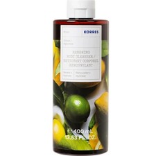 Korres Citrus Renewing Body Cleanser 400mL,89.7 Natural, Aloe, Althea, Wheat Pr