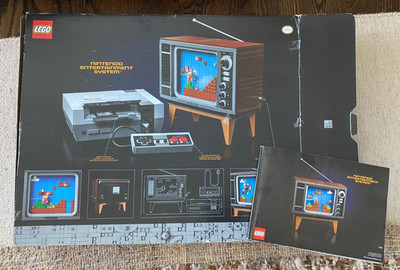 LEGO Super Mario: Nintendo Entertainment System ( 71374) EMPTY Box & Manual only