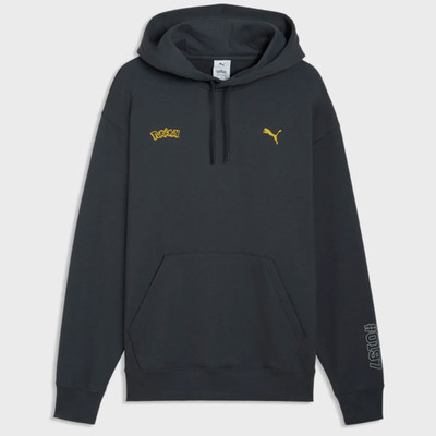 Puma Pokemon Relaxed Graphic Hoodie Men Hoodie Strong Gray 634915