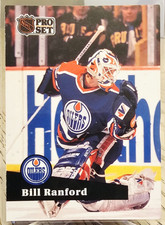 1991-92 Pro Set Bill Ranford #70 Edmonton Oilers