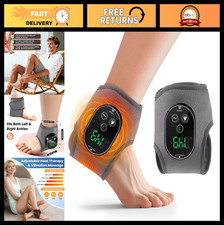 Cordless Heated Ankle  Foot Massager for Pain Relief, Neuropathy, Heating Pad
