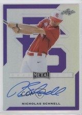 2017 Leaf Perfect Game All-American Classic 9/25 Nick Schnell Nicholas Auto 2l7