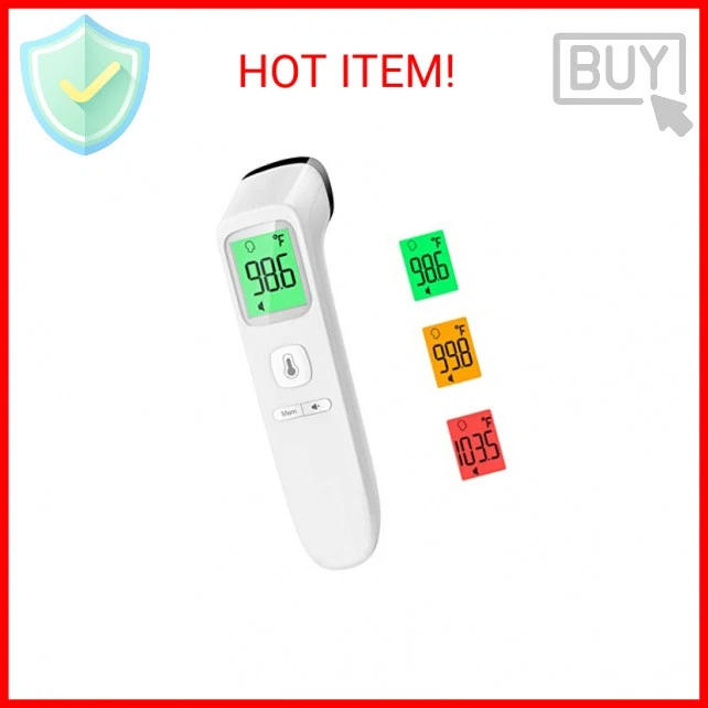 No-Touch Thermometer for Adults and Kids, Accurate Digital Baby Thermometer
Opens in a new window or