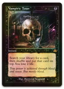 Vampiric Tutor Foil | eBay