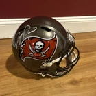 Jeff Garcia Signed Tampa Bay Buccaneers Full Football Helmet BAS